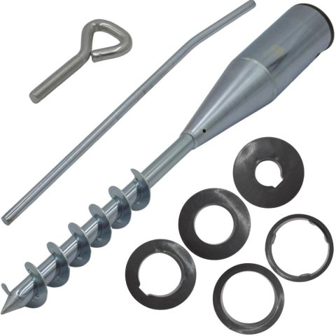 BAZA MOCOWANIE DO PARASOLA 25-55MM METALOWA WKRĘCANA REDCLIFFS