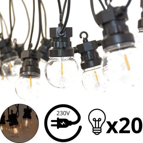 GIRLANDA OGRODOWA PARTY LIGHT 20LED