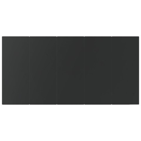 Zestaw do jedzenia dla 7 osób z szarego polirattanu