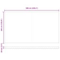 Automatyczna markiza chowana Czerwona 600x350 cm, Materiał do wymiany markizy na stelaż 6x3.5 m Czerwony