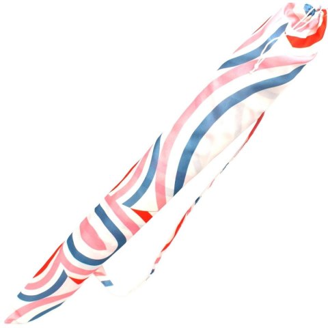 PARASOL PLAŻOWO OGRODOWY 160CM PASEK NIEBIESKO RÓŻOWY