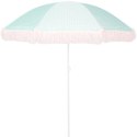 PARASOL PLAŻOWO OGRODOWY Z FRĘDZLAMI 174CM ZIELONY