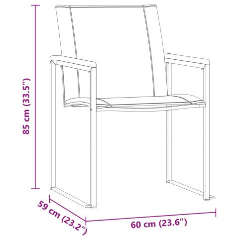 9-częściowy zestaw do jedzenia z litego drewna akacjowego