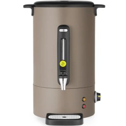 Warnik do wody grzanego wina z kranem tacką ociekową 16 l 1650 W - taupe