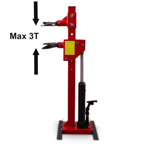 Hydrauliczny ściskacz sprężyn napinacz amortyzatorów 3T solidny