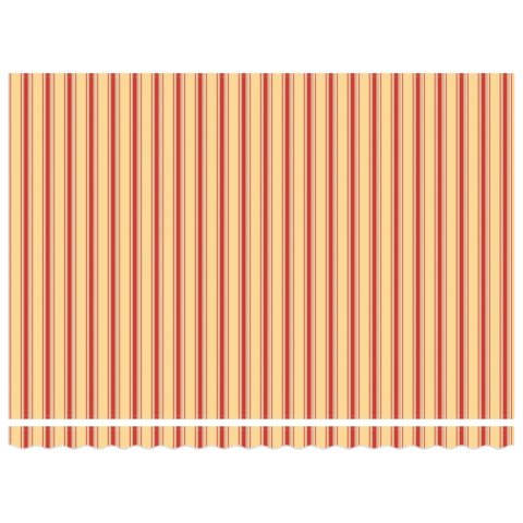 Automatyczna chowana markiza Żółta i pomarańczowa 450x350 cm