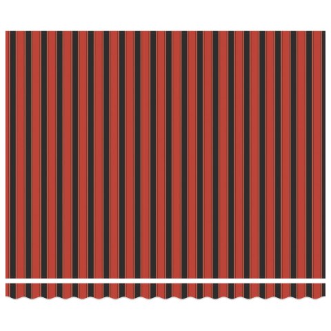 Markiza ręczna z LED Żółta i Pomarańczowa 400x350 cm