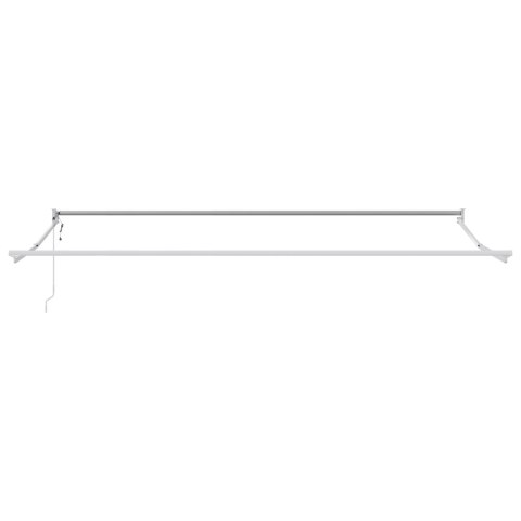 Markiza ręczna z LED Żółta i Pomarańczowa 400x350 cm