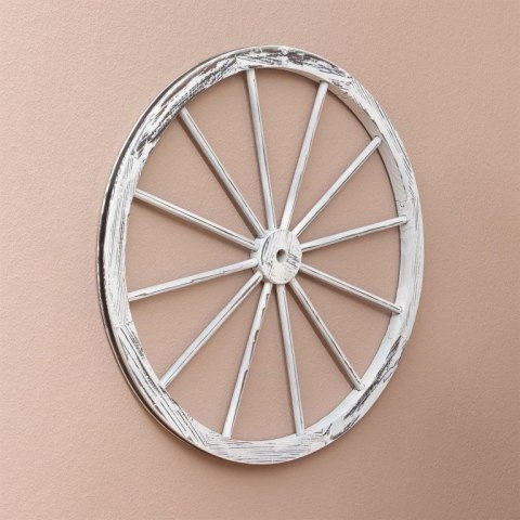 GARTHEN Dekoracyjne drewniane koło 90 cm