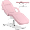 Fotel kosmetyczny do tatuażu masażu spa CAPUA - różowy