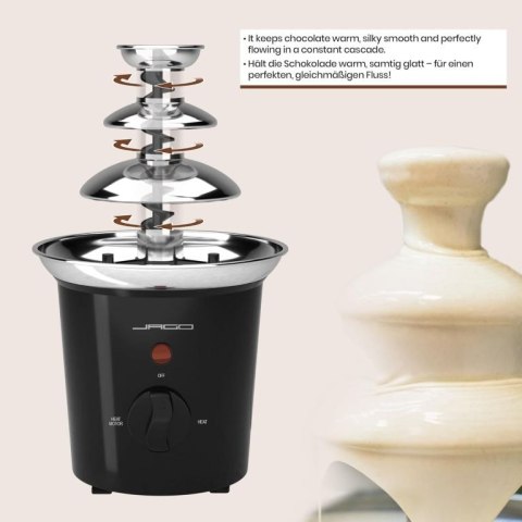 Fontanna czekoladowa 60 W, czarna