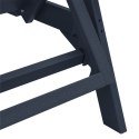 Leżaki Słoneczne 2 szt. Granatowy 162x53x98.5 cm HDPE