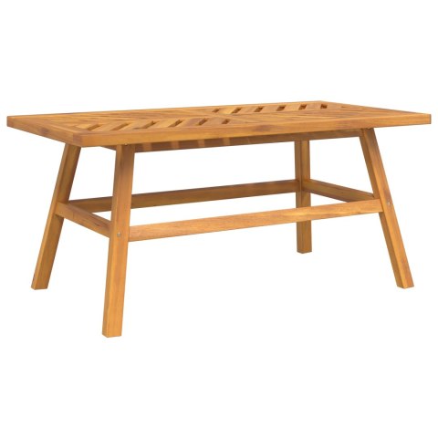 Zestaw wypoczynkowy 5-częściowy z litego drewna akacjowego