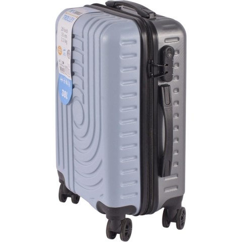 WALIZKA PODRÓŻNA KABINOWA 38L PROWORLD LIGHT GREY