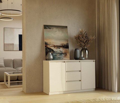 Komoda Malwa 2D3S KASZMIR BEŻ