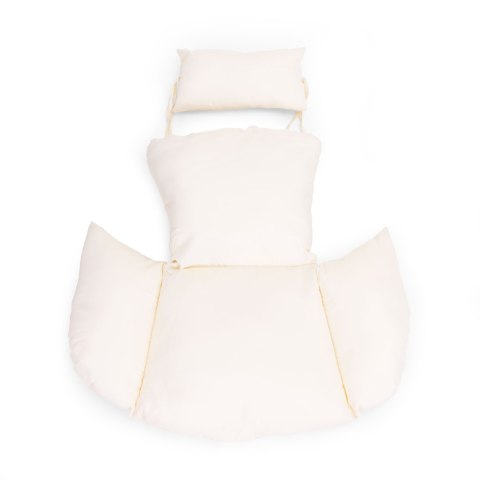 Fotel Kokon wiszący wolnostojący bujany ogrodowy do 120 kg + poduszki MultiGarden