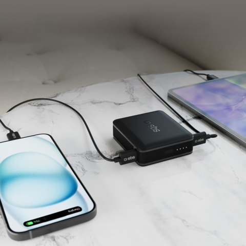 Powerbank 10000 mAh Power Delivery - czarny