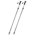 Kijki trekkingowe nordic walking aluminiowe 110 - 130 cm - brązowe
