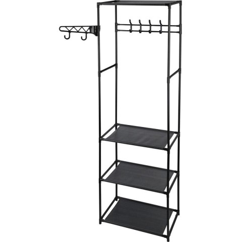 WIESZAK NA UBRANIA POJEDYNCZY I 3 PÓŁKI EXCELLENT HOUSEWARE