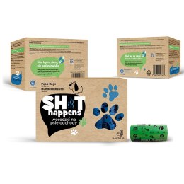 RESACO Bioworki na odchody 24 rolki x 15 szt zielony