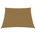 Żagiel przeciwsłoneczny, 160 g/m², taupe, 3/4x2 m, HDPE