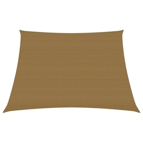 Żagiel przeciwsłoneczny, 160 g/m², taupe, 3/4x2 m, HDPE