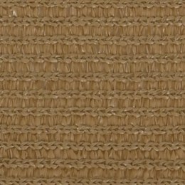 Żagiel przeciwsłoneczny, 160 g/m², taupe, 3/4x2 m, HDPE