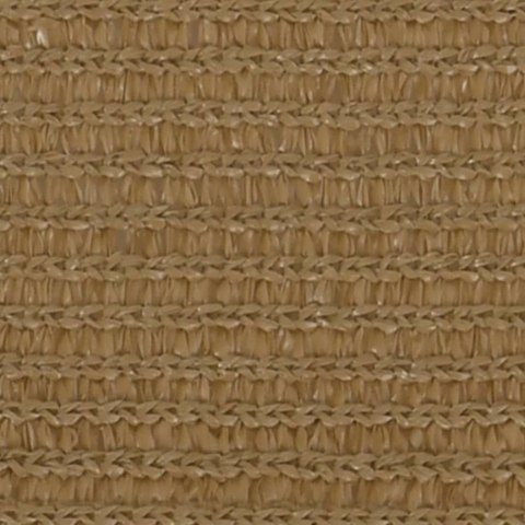 Żagiel przeciwsłoneczny, 160 g/m², taupe, 3/4x2 m, HDPE