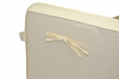 DIVERO drewniany florencki drewniany leżak + poduszka