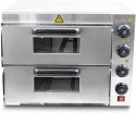 Elektryczny piec do pizzy Profesjonalny podwójna płyta kamienna 3000W