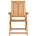 Krzesła ogrodowe 4 szt. z solidnego drewna akacjowego