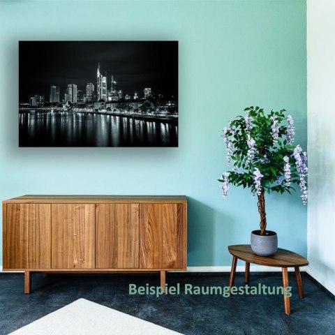 PLANTASIA Sztuczne drzewo 120 cm Wisteria żółta