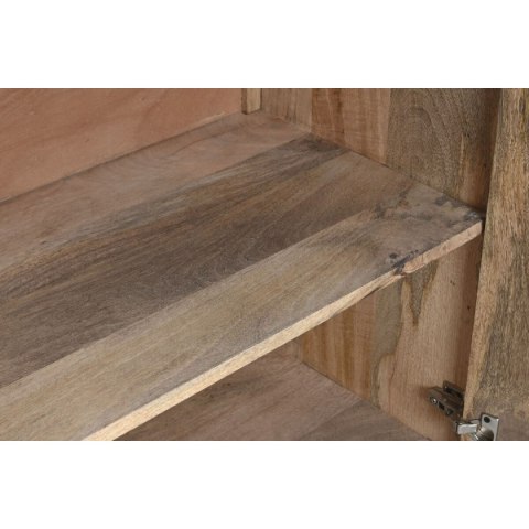 Kredens DKD Home Decor Biały Krem Drewno mango 180 x 40 x 80 cm