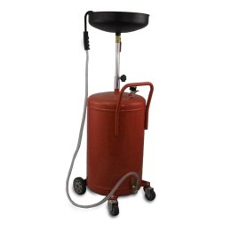 Przenośna mobilna Zlewarka do oleju Warsztatowa Regulowana ze zbiornikiem 80L