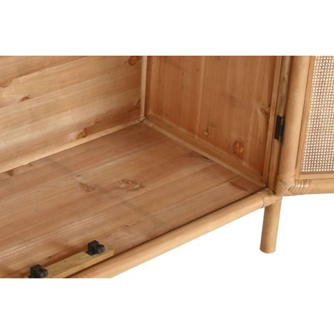 Kredens Home ESPRIT Jasnobrązowy Rattan Jodła 100 x 40 x 100 cm