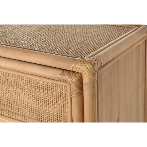 Kredens Home ESPRIT Jasnobrązowy Rattan Jodła 100 x 40 x 100 cm
