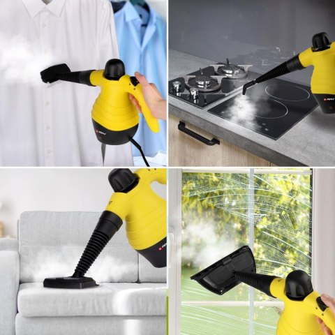 RĘCZNY ODKURZACZ MYJKA PAROWA ALPINA 900-1050W