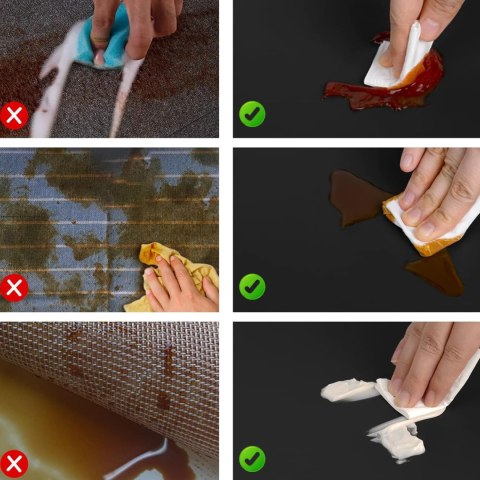 Komplet podkładek na stół TRIVAL BLACK