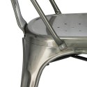 Krzesło Paris metaliczne inspirowa