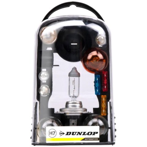 ZESTAW OBOWIĄZKOWY AWARYJNY DO SAMOCHODU DUNLOP 9 ELEMENTÓW