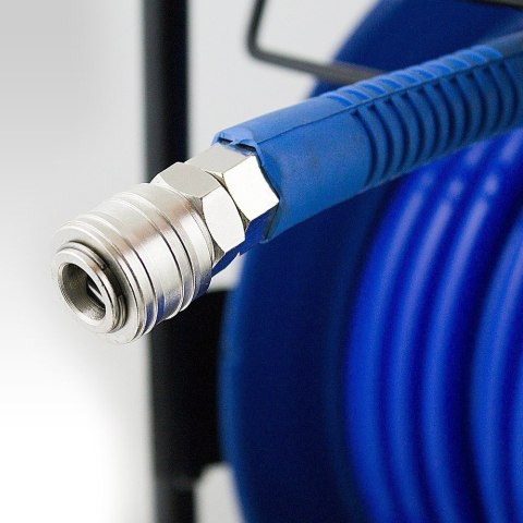 Wąż na bębnie Pneumatyczny ze zwijakiem na korbkę 30m BITUXX