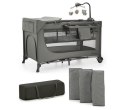 KinderKraft Łóżeczko turystyczne JOY 2 DARK GREY