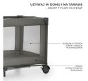 Kinderkraft Łóżeczko turystyczne Joy 2 ciemnoszary