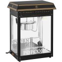 Maszyna automat urządzenie do prażenia popcornu retro TEFLON 1600 W 5-6 kg/h - czarno-złota