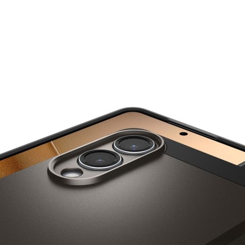 Etui case na Samsung Galaxy S25 Edge Tough Armor MagSafe - szaro-czarne