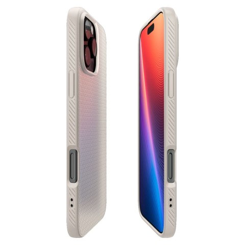 Etui case na iPhone 16 Pro Liquid Air - tytanowe