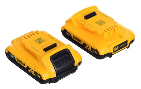 Wkrętarka udarowa 18V 2x2.0ah+ład DCD709D2T DEWALT