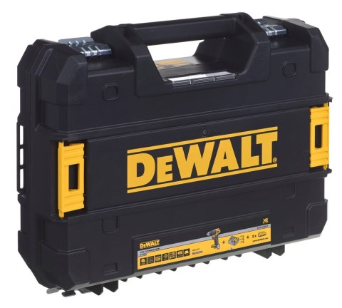 Wkrętarka udarowa 18V 2x2.0ah+ład DCD709D2T DEWALT