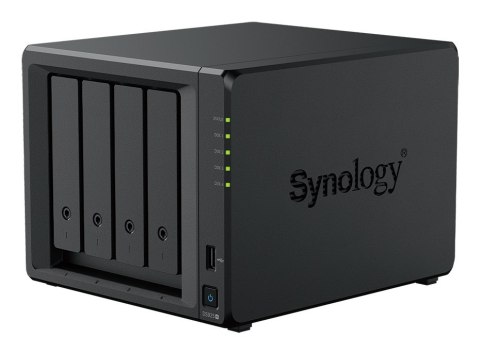 NAS Synology DS925+; Tower; 4x (3.5" SATA HDD); AMD Ryzer V1500B; 4 GB DDR4 ECC SODIMM (max. 32GB)