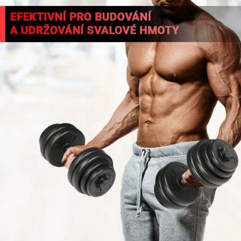 Zestaw obciążników wypełnionych piaskiem i cementem 2 x 2 kg